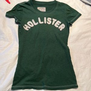 Hollister green shirt. Size S.
